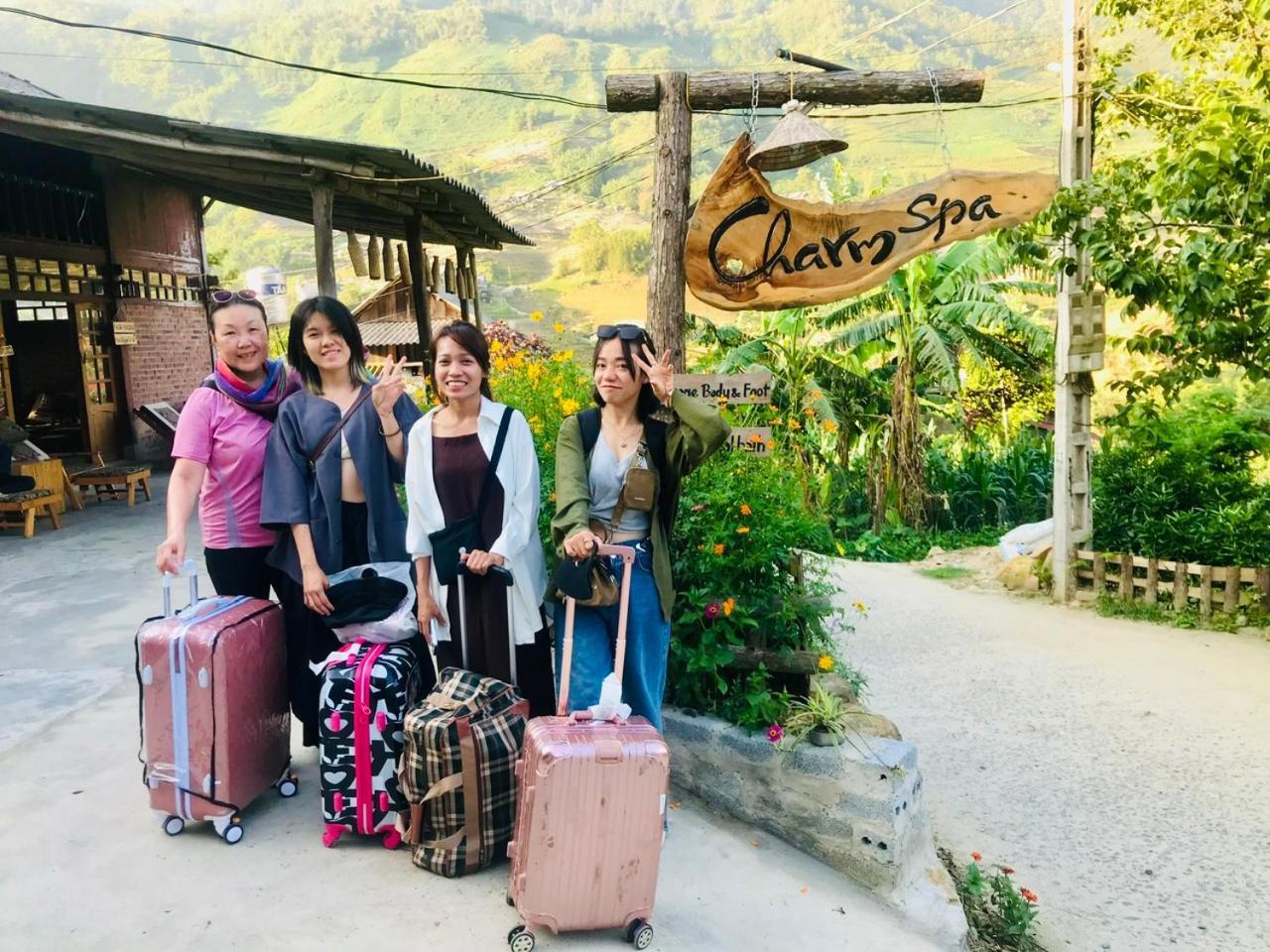 Charm Spa & Homestay Lao Tchay Exterior foto